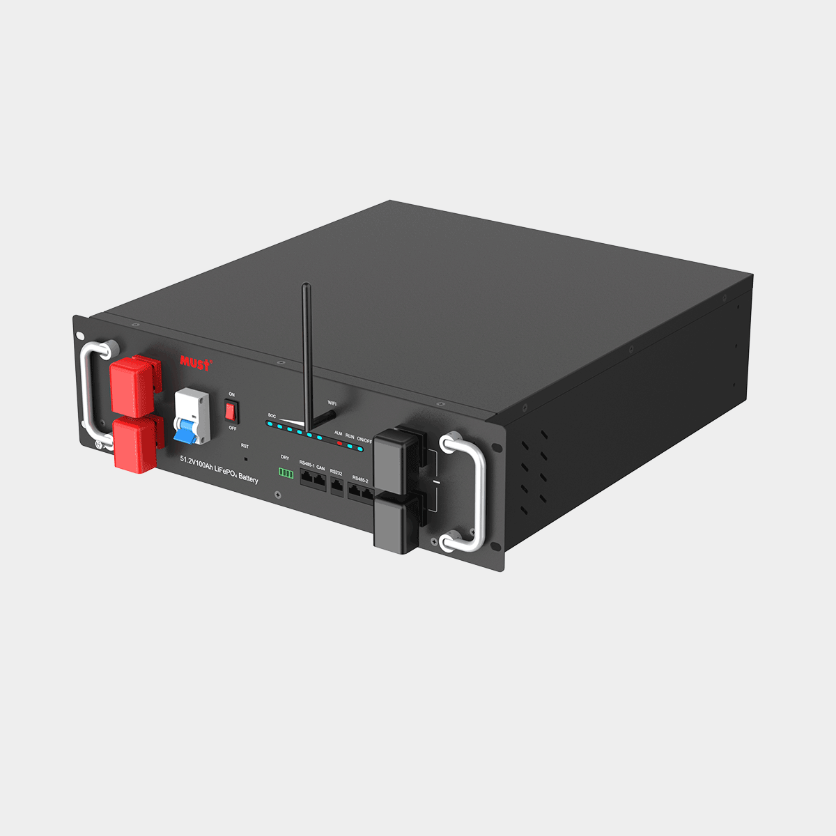 باتری لیتیومی MUST LP2900 PRO Series | LiFePO4 Rack Battery