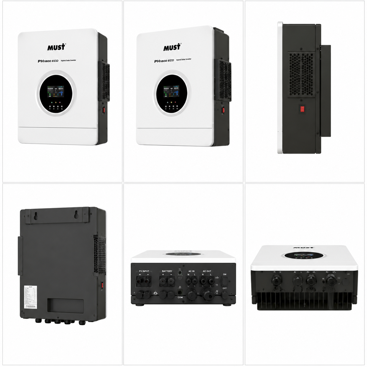 اینورتر هیبریدی MUST PH1800 ECO-6.5KW