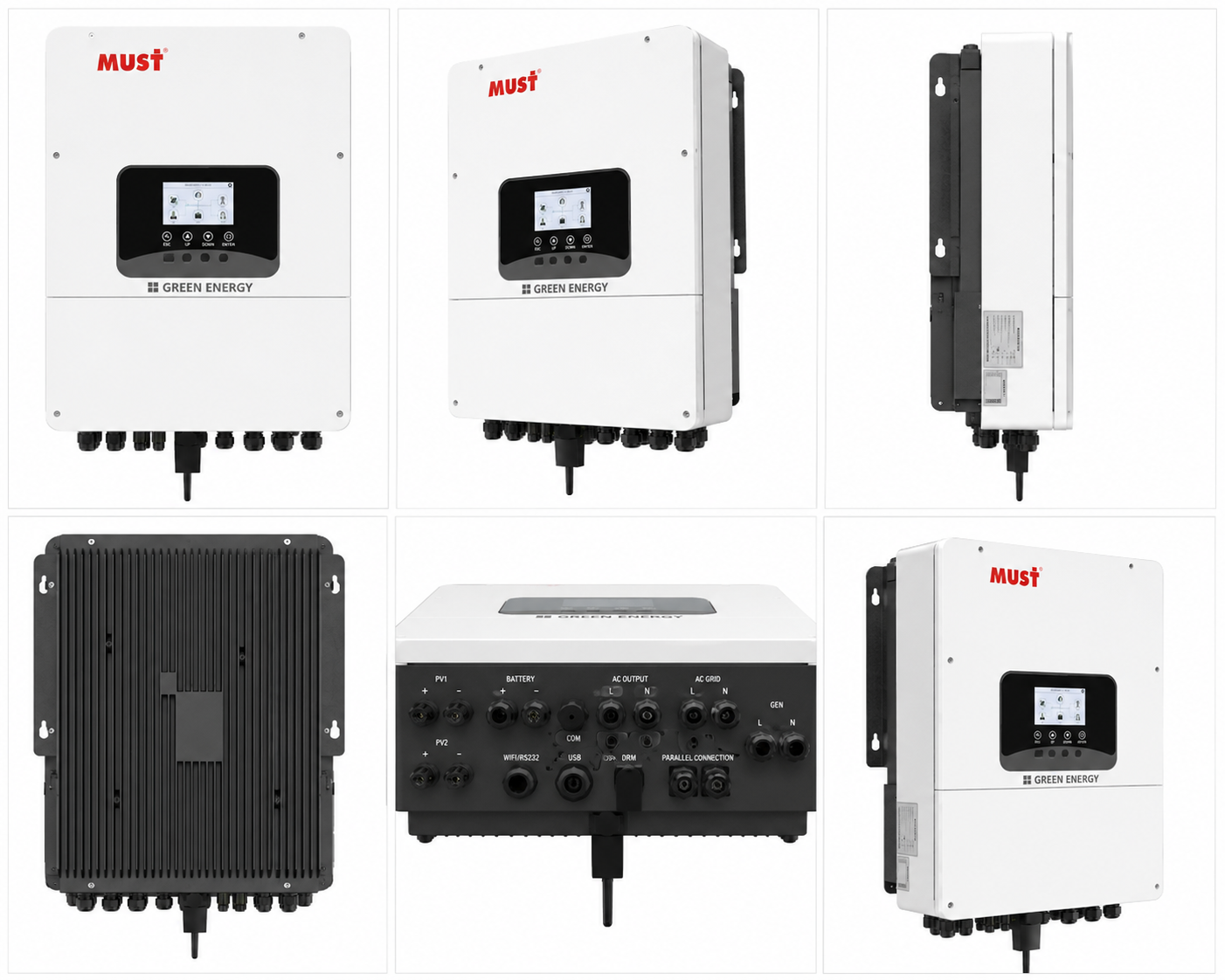 اینورتر هیبریدی MUST PH1100 EU-8KW