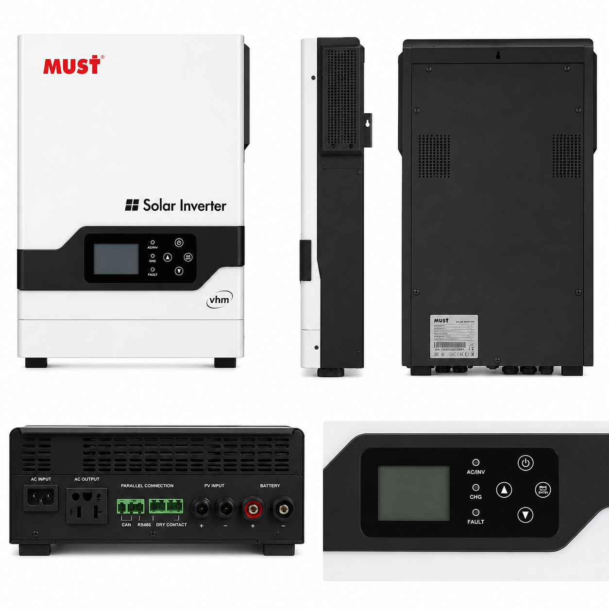 اینورتر خورشیدی MUST PV1800 VHM Series