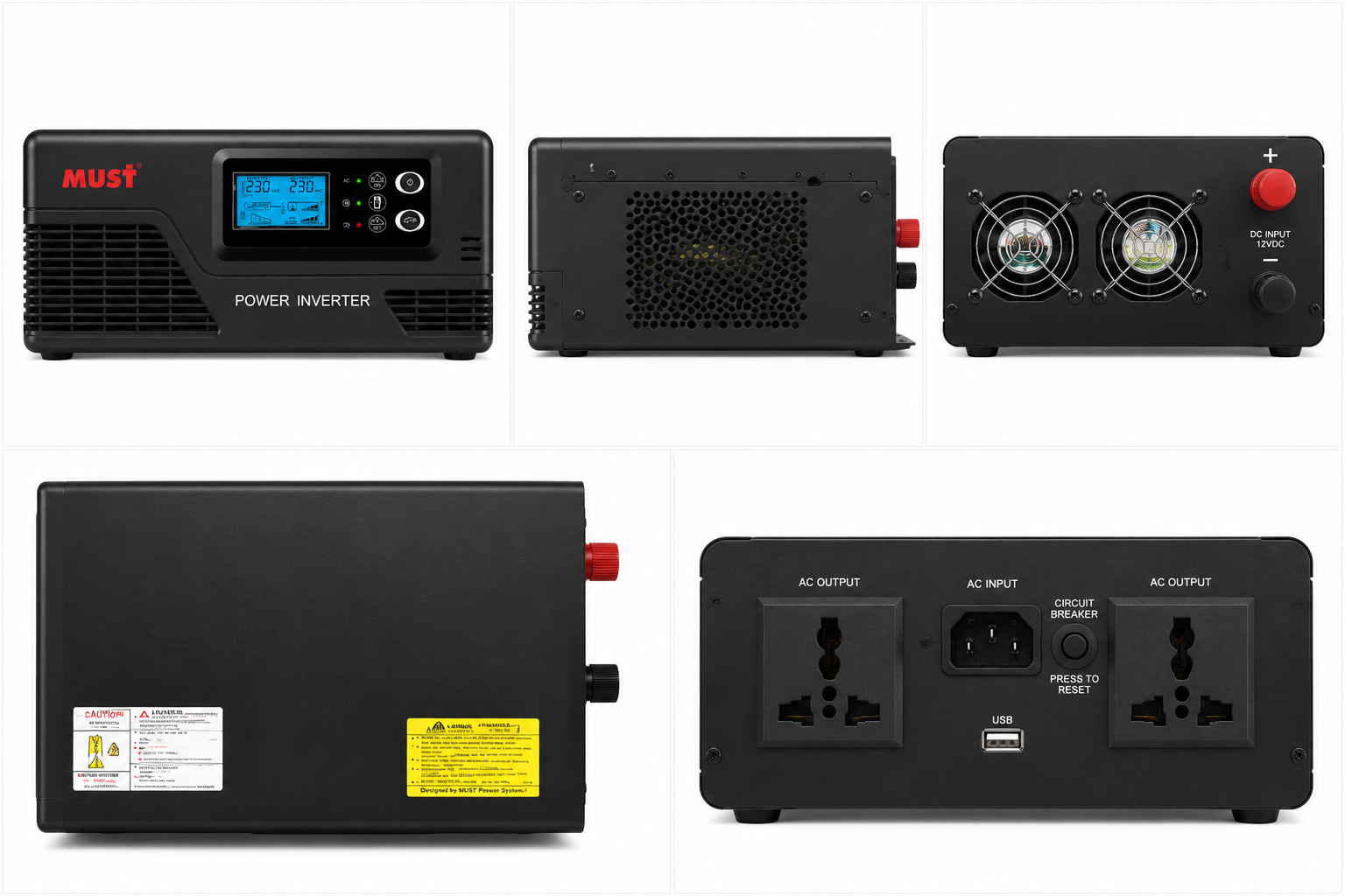 اینورتر/شارژر MUST EP2000 PRO Series